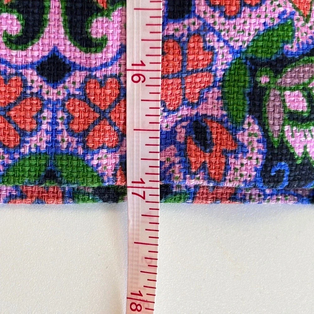 J.Crew Navy Blue‎ Kaleidoscope Mandala Print Cotton Mini Skirt A0111 Size 8